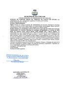 Processo de Contas do Poder Executivo referente ao exercício 2018 tem sua tramitação iniciada na Câmara